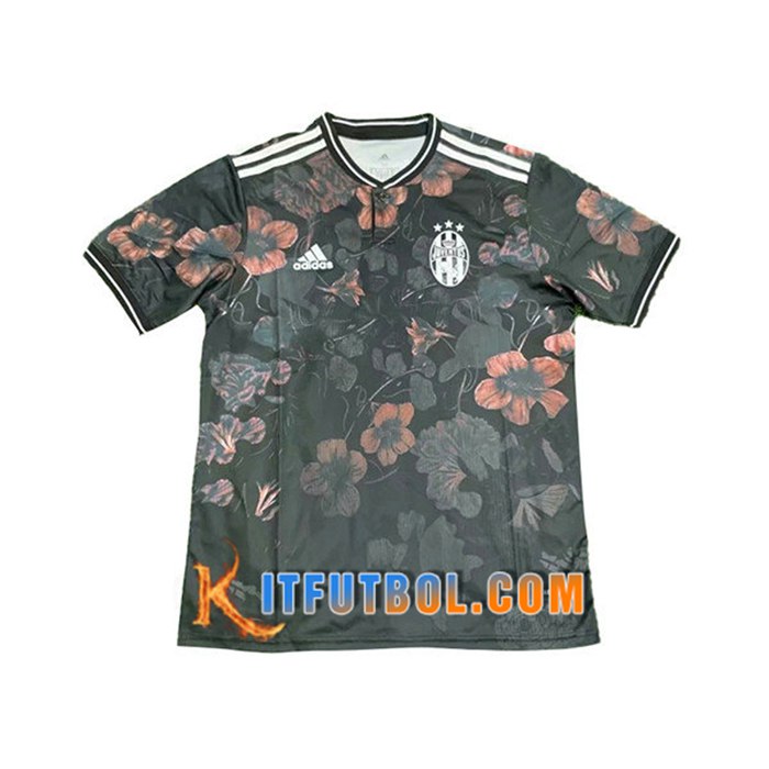 Camiseta Entrenamiento Juventus Negro 2021/2022
