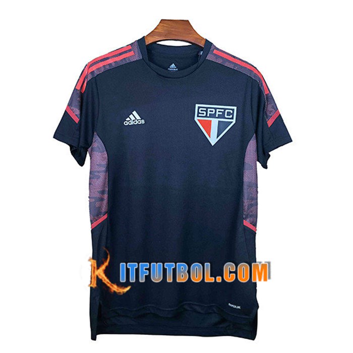 Camiseta Entrenamiento Sao Paulo FC Negro 2021/2022