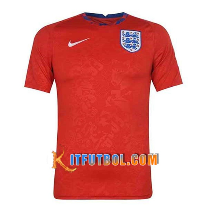 Camiseta Entrenamiento Inglaterra Rojo 2021/2022