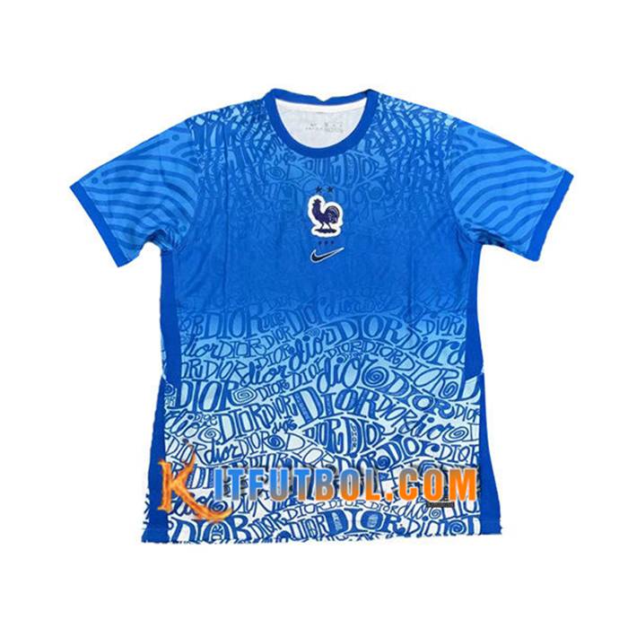 Camiseta Entrenamiento Francia Azul 2021/2022