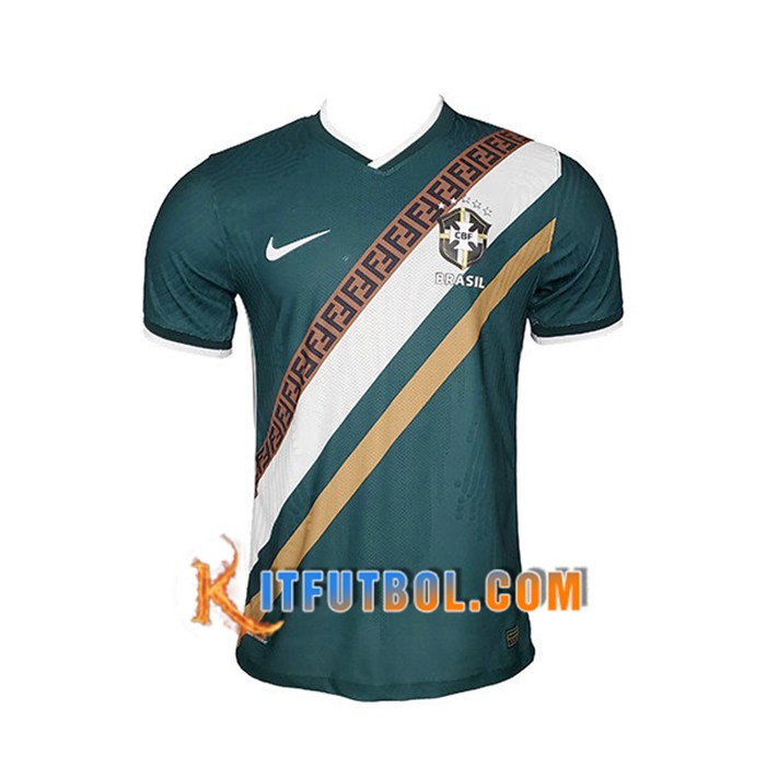 Camiseta Entrenamiento Brasil Verde 2021/2022