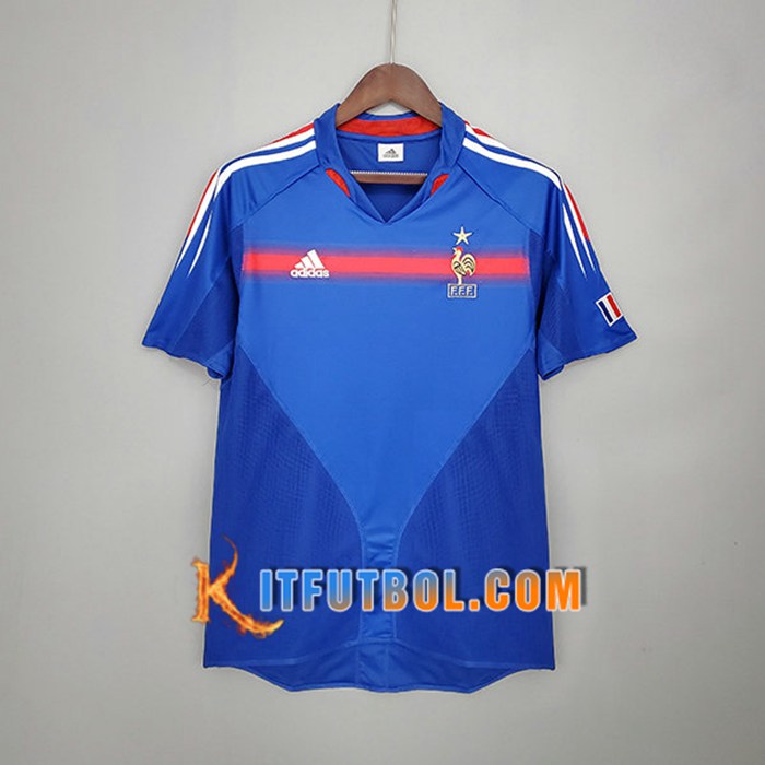 Camiseta Futbol Francia Retro Titular 2004