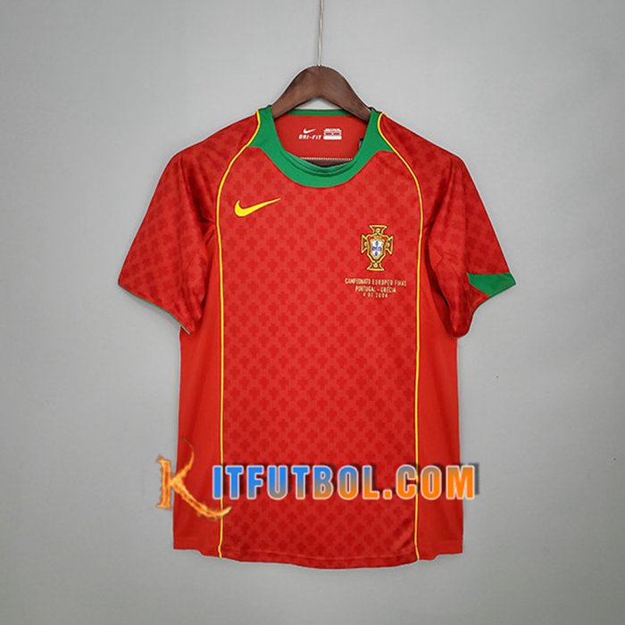 Camiseta Futbol Portugal Retro Titular 2004