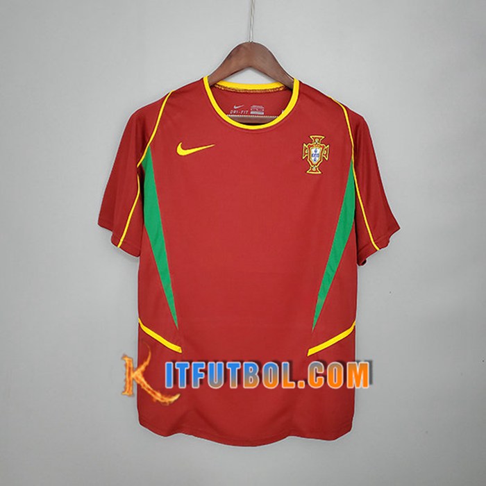 Camiseta Futbol Portugal Retro Titular 2002