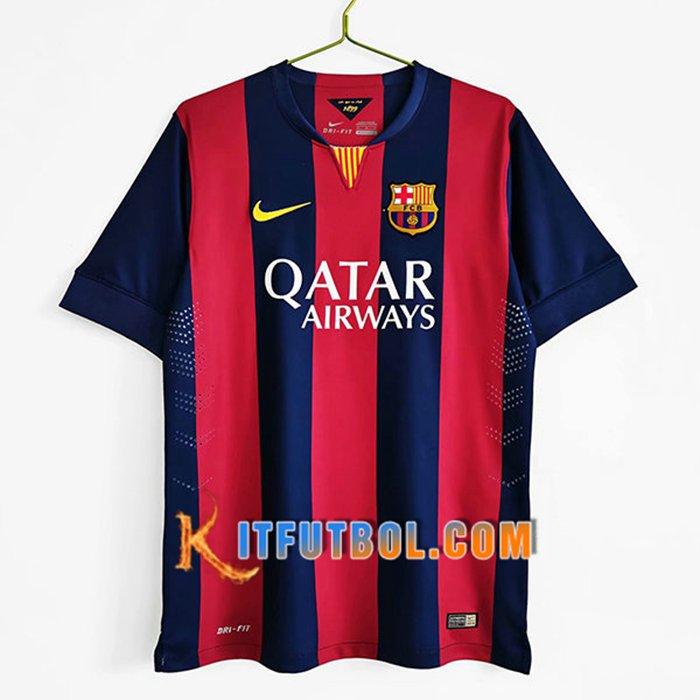 Camiseta Futbol FC Barcelona Retro Titular 2014/2015