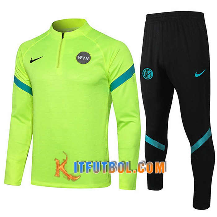 Chandal Equipos De Futbol Inter Milan Verde 2021/2022