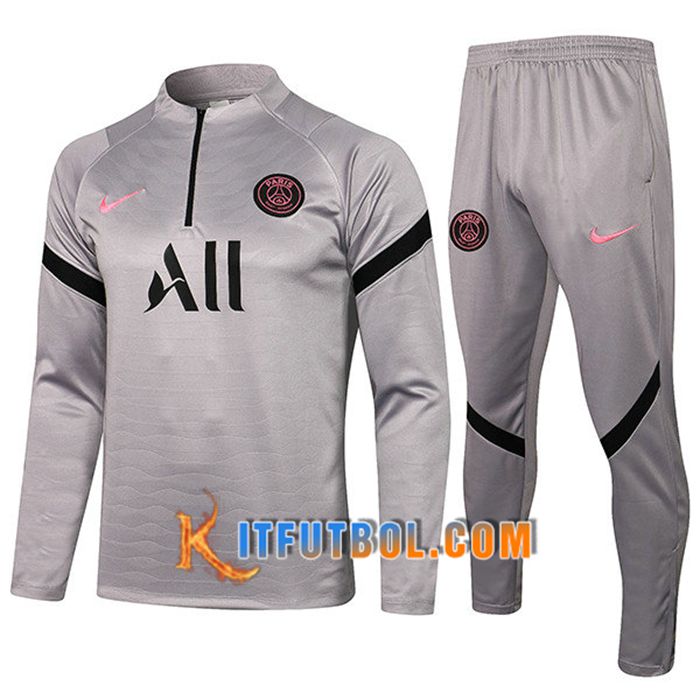Chandal Equipos De Futbol Jordan PSG Gris 2021/2022