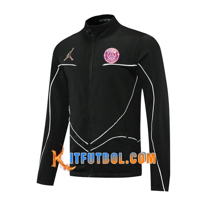 Chaquetas Futbol Jordan PSG Negro 2021/2022