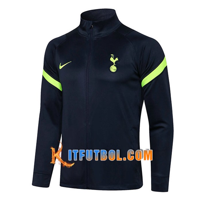 Chaquetas Futbol Tottenham Hotspur Negro 2021/2022
