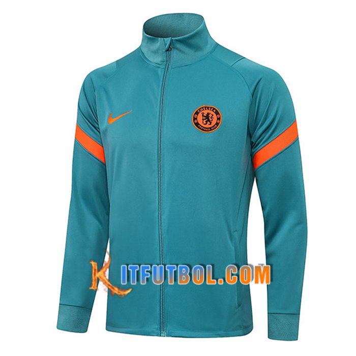 Chaquetas Futbol FC Chelsea Verde 2021/2022