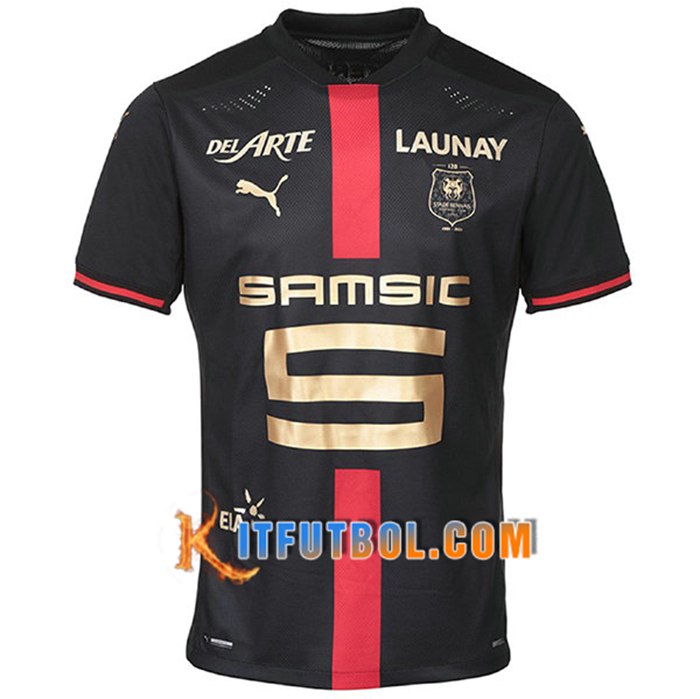 Camiseta Futbol Stade Rennais 120 aniversario 2021/2022