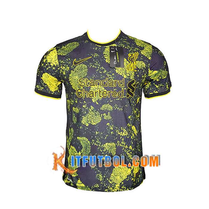 Camiseta Futbol FC Liverpool Concept Edition Amarillo/Negro 2021/2022