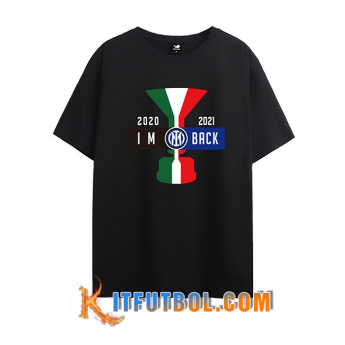 Camiseta Entrenamiento Inter IM Scudetto Nero 2020/2021