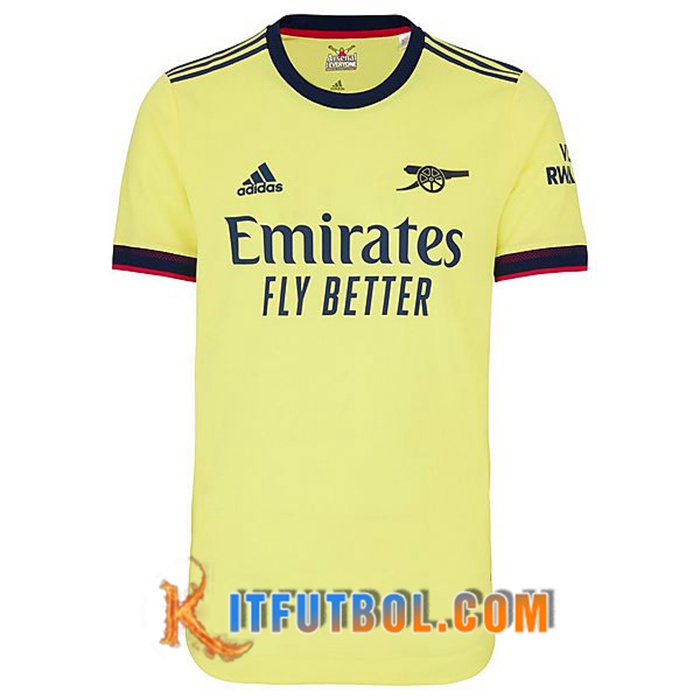 Camiseta Futbol Arsenal Alternativo 2021/2022