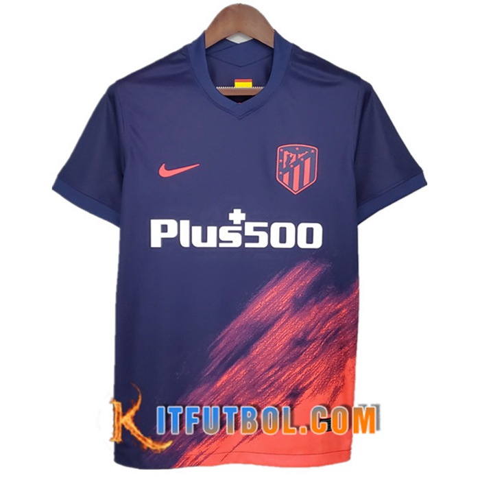 Camiseta Futbol Atletico Madrid Alternativo 2021/2022