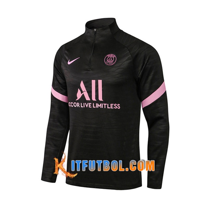 Sudadera De Entrenamiento Jordan PSG Negro Classic 2021/2022