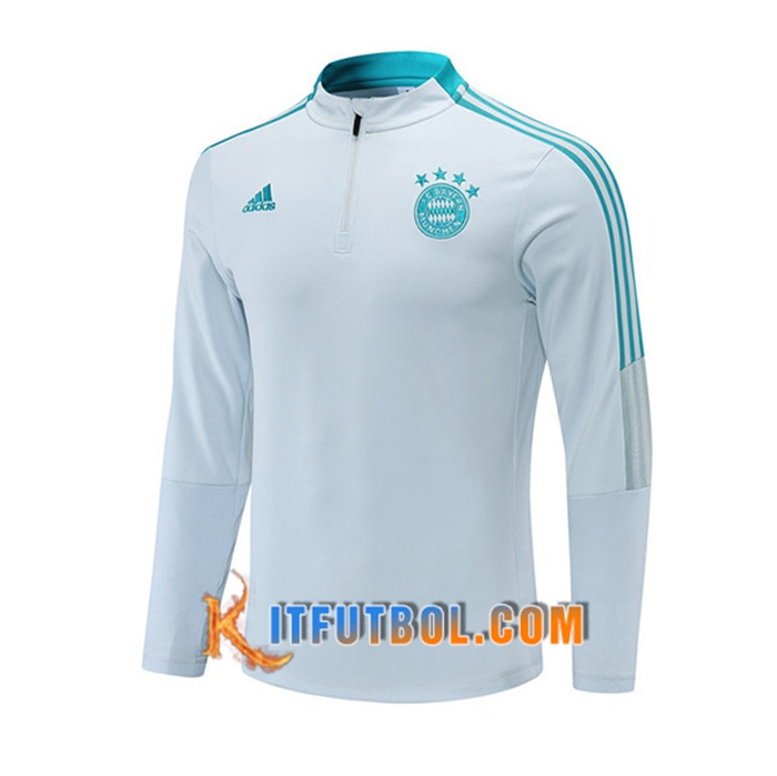 Sudadera De Entrenamiento Bayern Munich Blanca 2021/2022