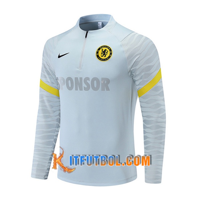 Sudadera De Entrenamiento FC Chelsea Gris Chair 2021/2023