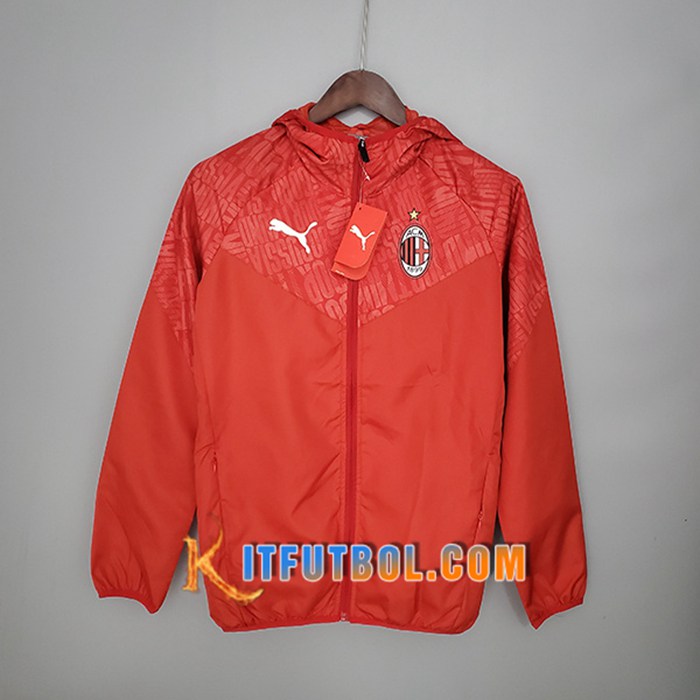 Rompevientos AC Milan Rojo 2021/2022