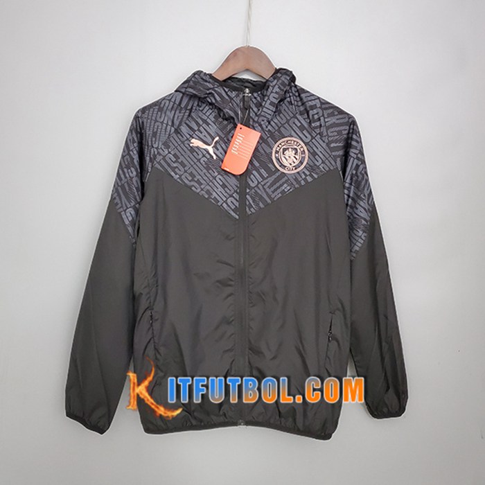 Rompevientos Manchester City Negro 2021/2022
