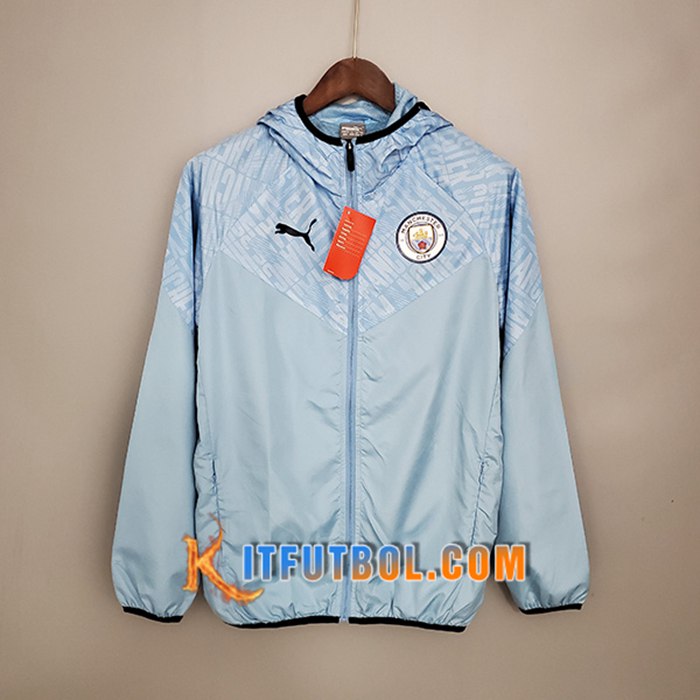 Rompevientos Manchester City Azul 2021/2022