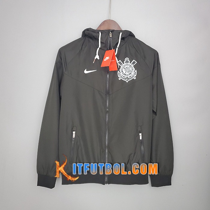 Rompevientos Corinthians Negro 2021/2022