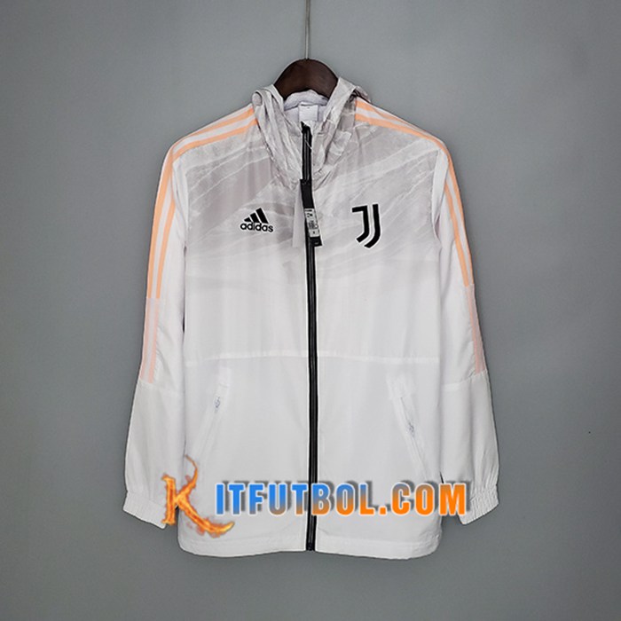 Rompevientos Juventus Blanca/Gris 2021/2022