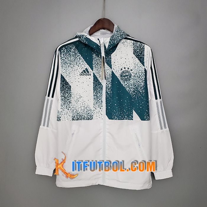 Rompevientos Bayern Munich Blanca/Verde 2021/2022