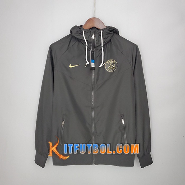 Rompevientos Jordan PSG Negro 2021/2022