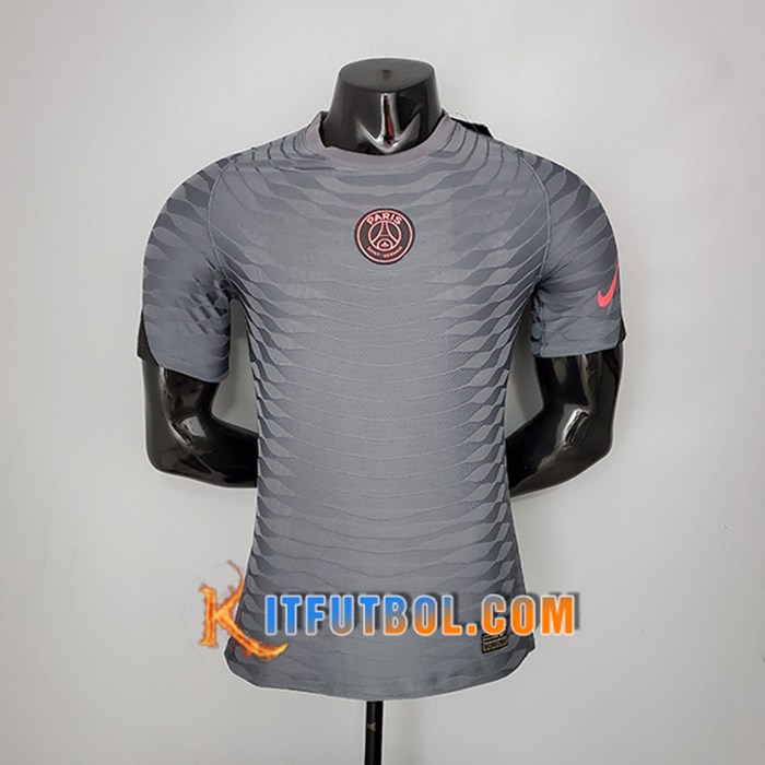 Camiseta Entrenamiento Jordan PSG Player Version Gris 2021/2022