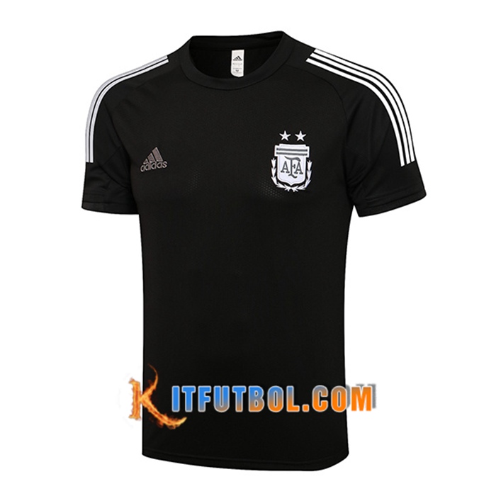 Camiseta Entrenamiento Argentina Negro 2020/2021