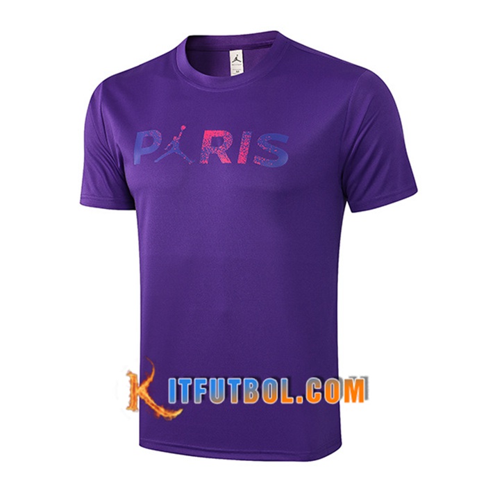 Camiseta Entrenamiento Jordan PSG Classic Púrpura 2021/2022
