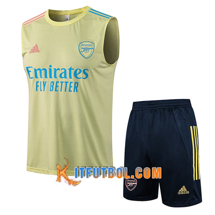 Camiseta Entrenamiento Arsenal + Cortos Verde 2021/2022