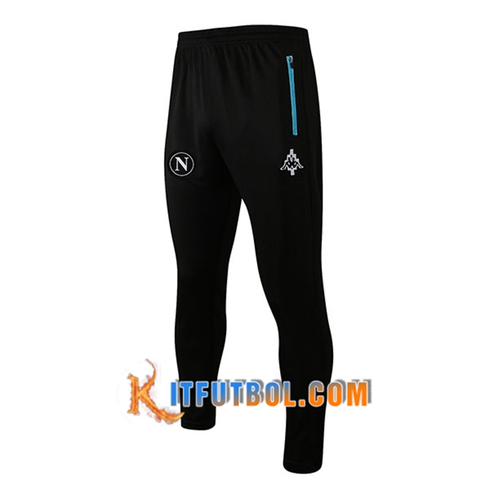 Pantalon Entrenamiento SSC Napoli Negro 2021/2022