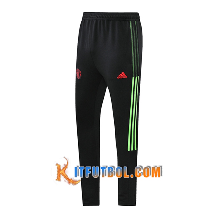 Pantalon Entrenamiento Manchester United Negro 2021/2022 -1