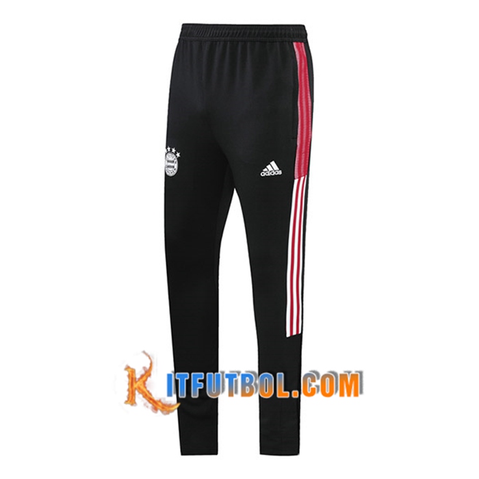 Pantalon Entrenamiento Bayern Munich Negro 2021/2022 -2
