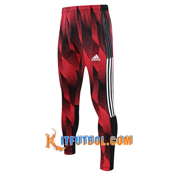 Pantalon Entrenamiento Bayern Munich Rojo/Negro 2021/2022