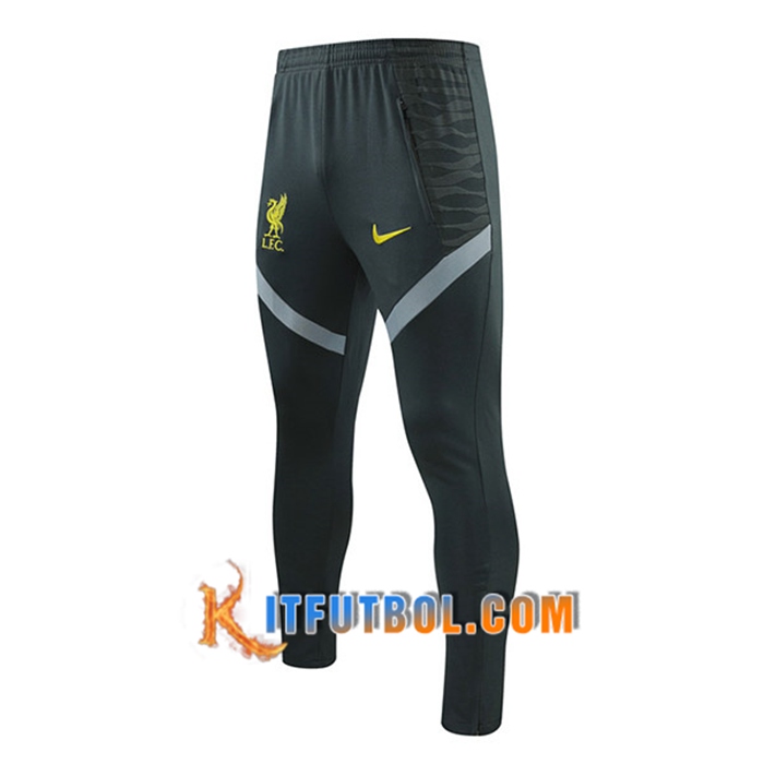 Pantalon Entrenamiento FC Liverpool Azul Gris Chair 2021/2022