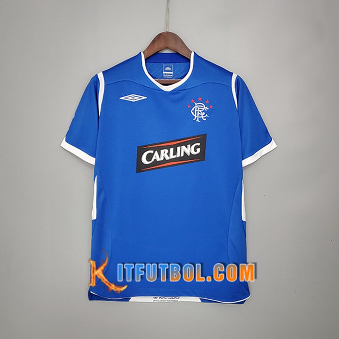 Camiseta Futbol Rangers FC Retro Titular 2008/2009