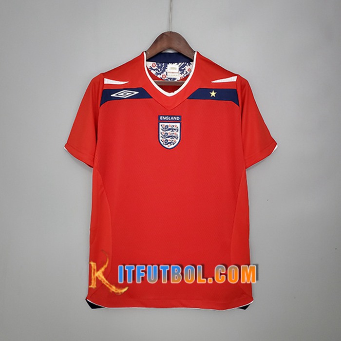 Camiseta Futbol Inglaterra Retro Alternativo 2008/2010