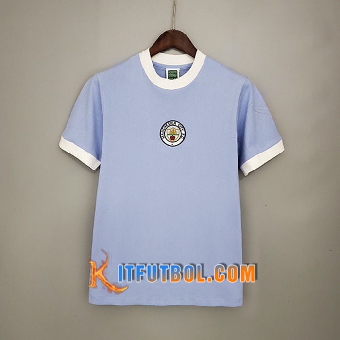 Camiseta Futbol Manchester City Retro Titular 1972