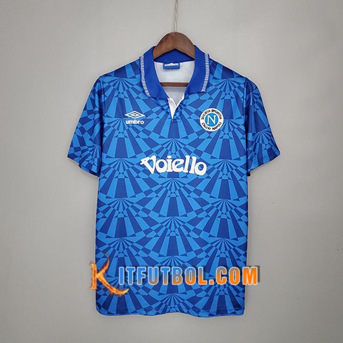 Camiseta Futbol SSC Napoli Retro Titular 1991/1993