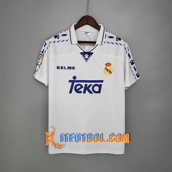 Camiseta Futbol Real Madrid Retro Titular 1996/1997