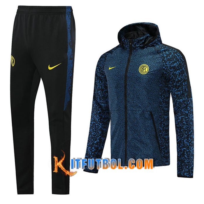 Chaqueta Con Capucha Chandal Inter Milan Azul 2021/2022