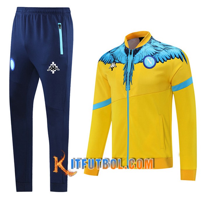 Chandal Equipos De Futbol SSC Napoli Amarillo 2021/2022