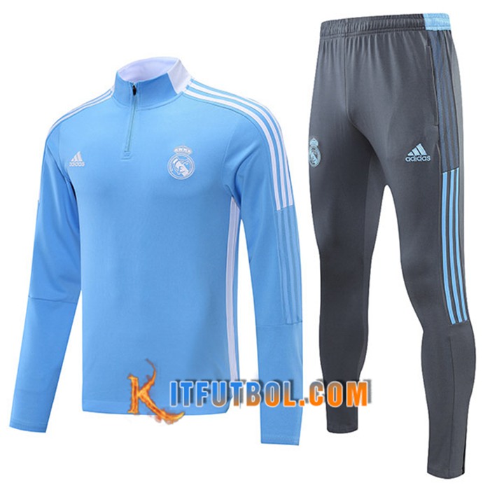 Chandal Equipos De Futbol Real Madrid Azul 2021/2022