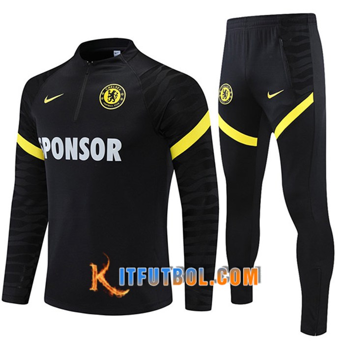 Chandal Equipos De Futbol FC Chelsea Negro 2021/2022