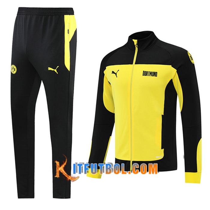 Chandal Equipos De Futbol Dortmund BVB Negro 2021/2022