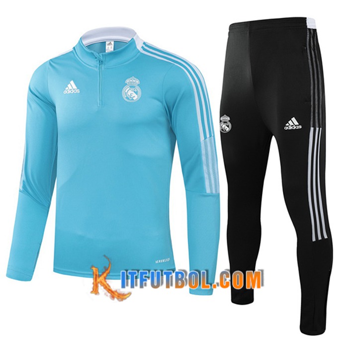 Chandal Equipos De Futbol Real Madrid Niños Azul 2021/2022