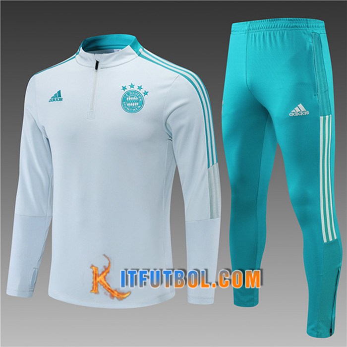 Chandal Equipos De Futbol Bayern Munich Niños Blanca 2021/2022